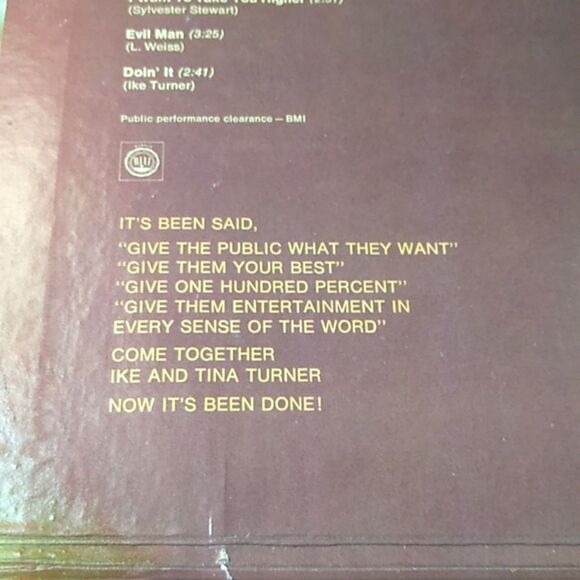 Ike & Tina Turner Vinyl Record - Picture 5 of 12